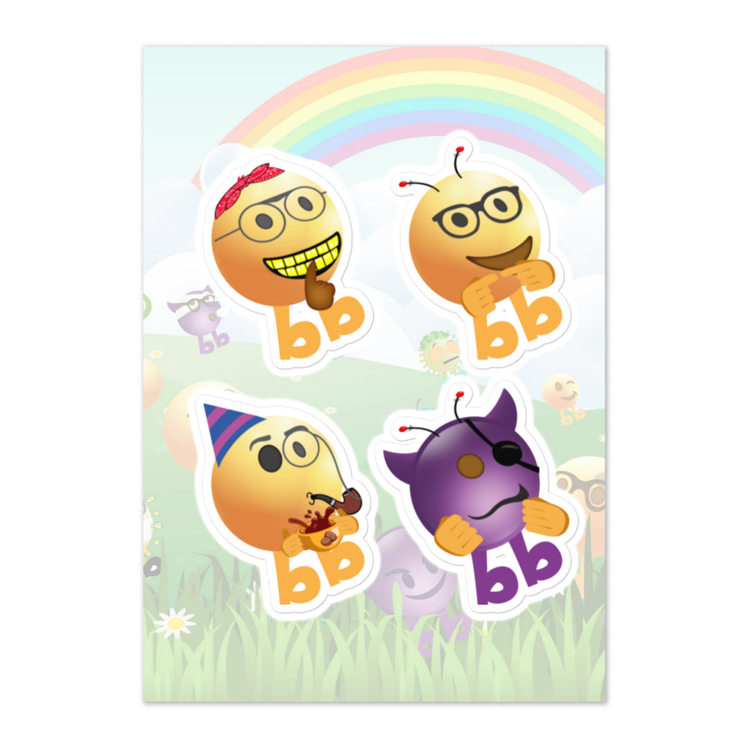 Megabb PaPa Stickers - Emojibb