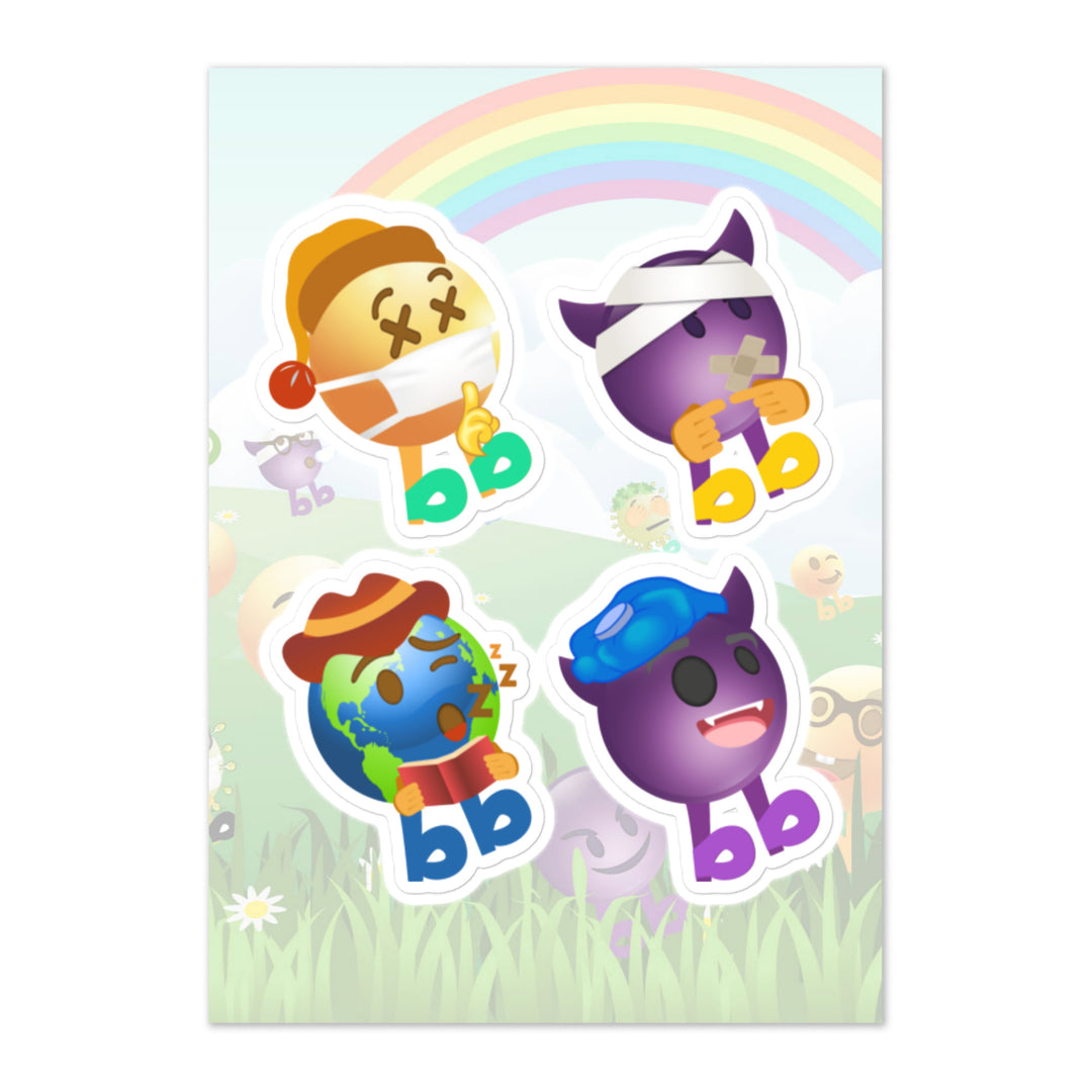 Megabb PaPa Stickers - Emojibb