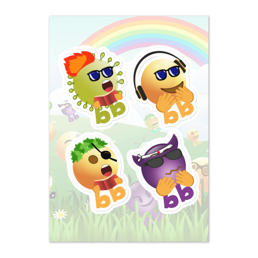 Megabb PaPa Stickers - Emojibb