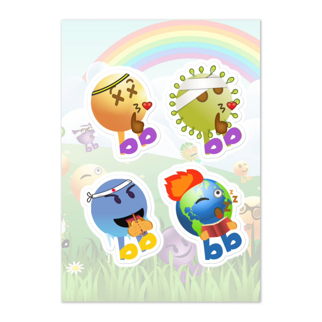 Megabb PaPa Stickers - Emojibb