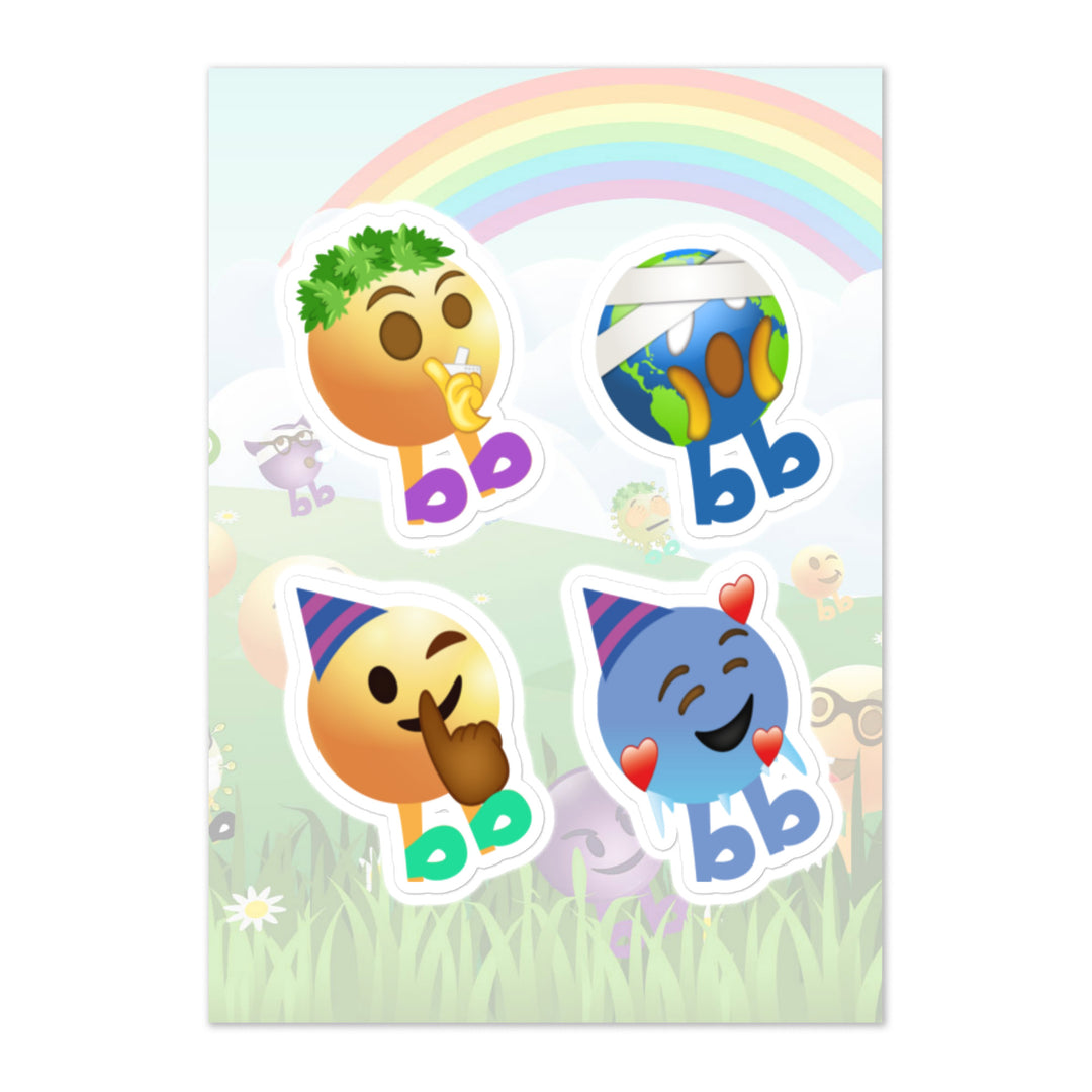 Megabb PaPa Stickers - Emojibb