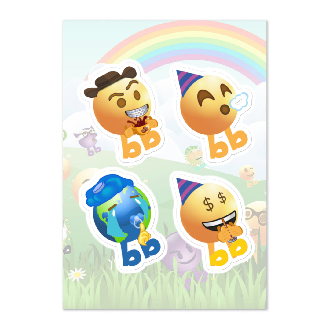 Megabb PaPa Stickers - Emojibb