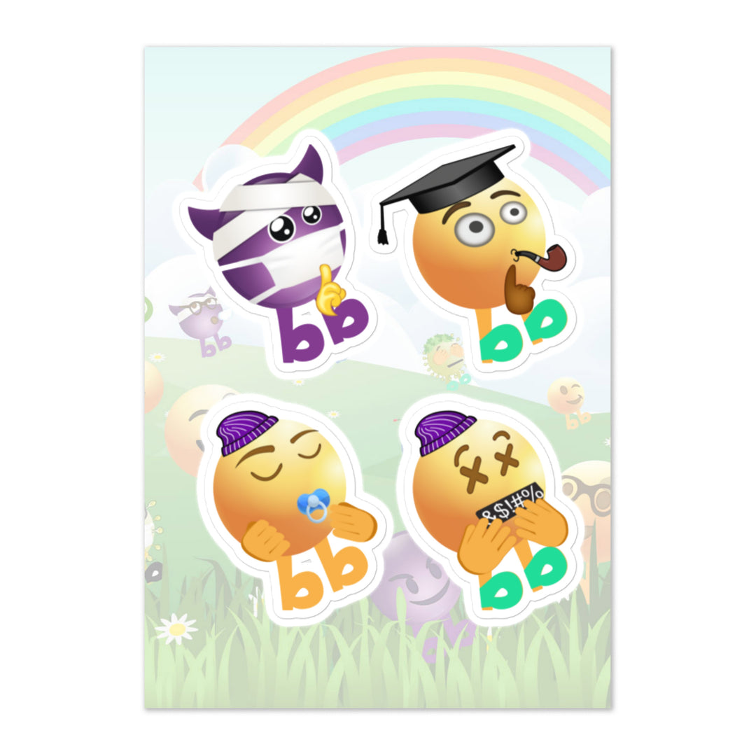 Megabb PaPa Stickers - Emojibb