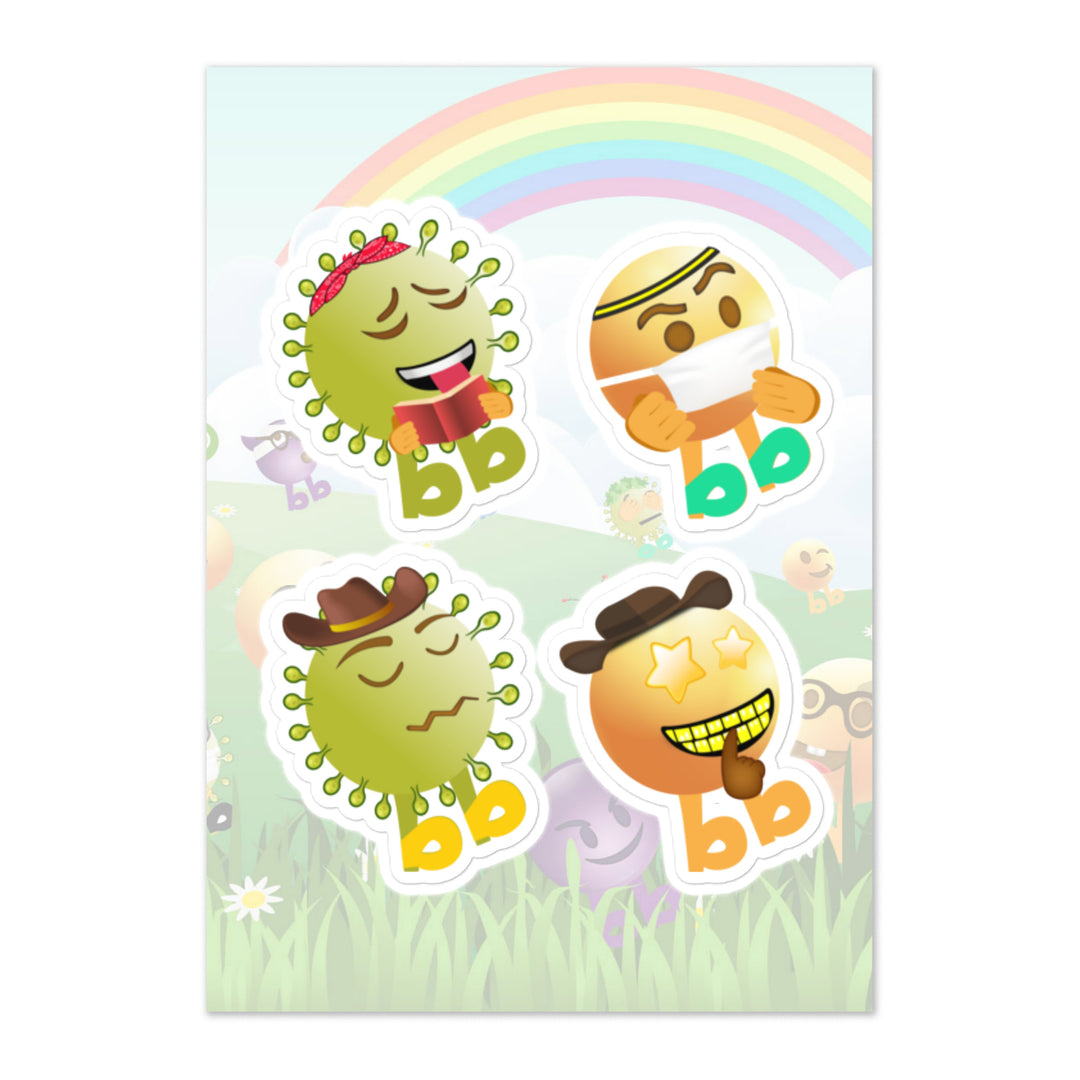 Megabb PaPa Stickers - Emojibb