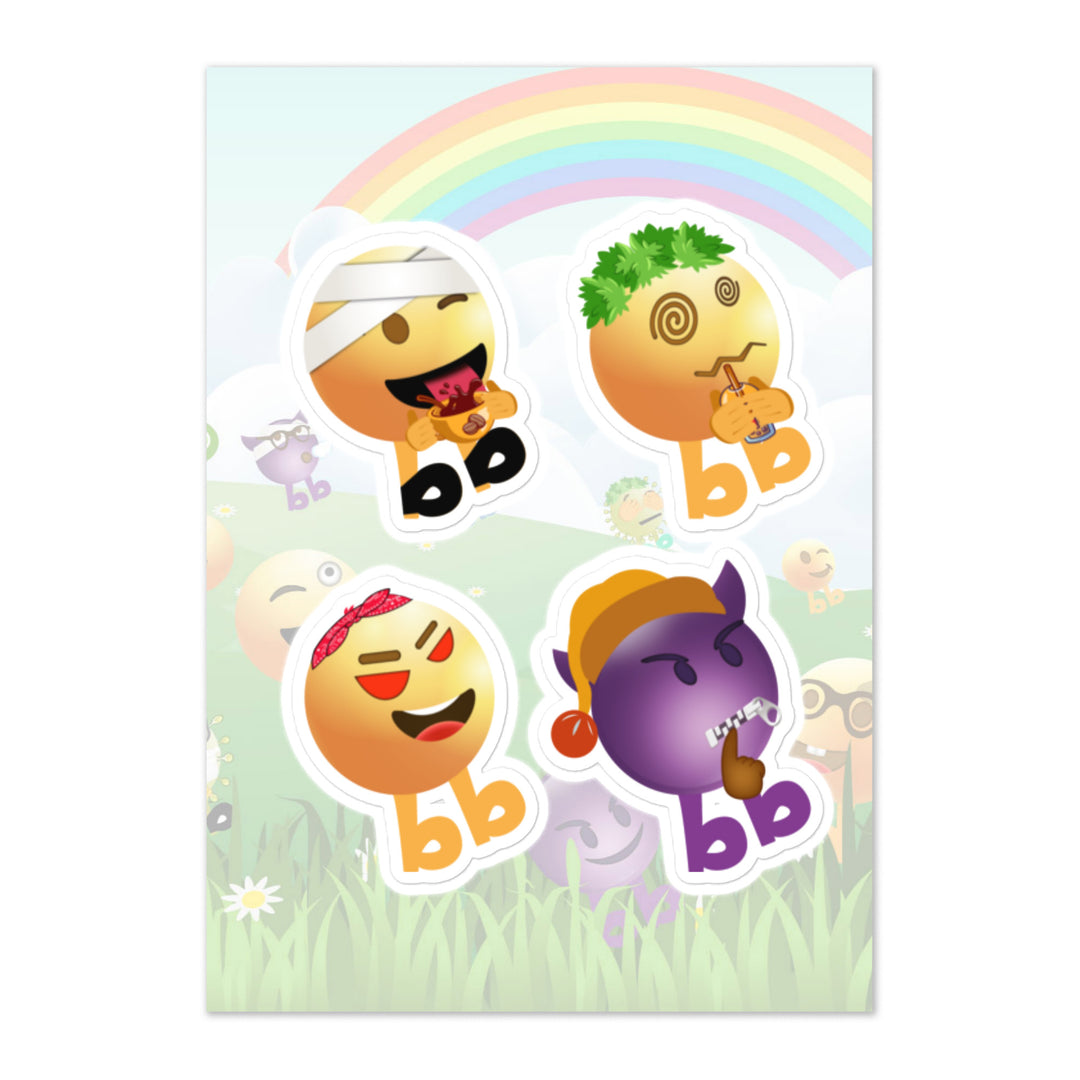 Megabb PaPa Stickers - Emojibb