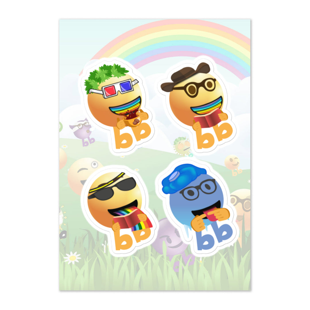 Megabb PaPa Stickers - Emojibb