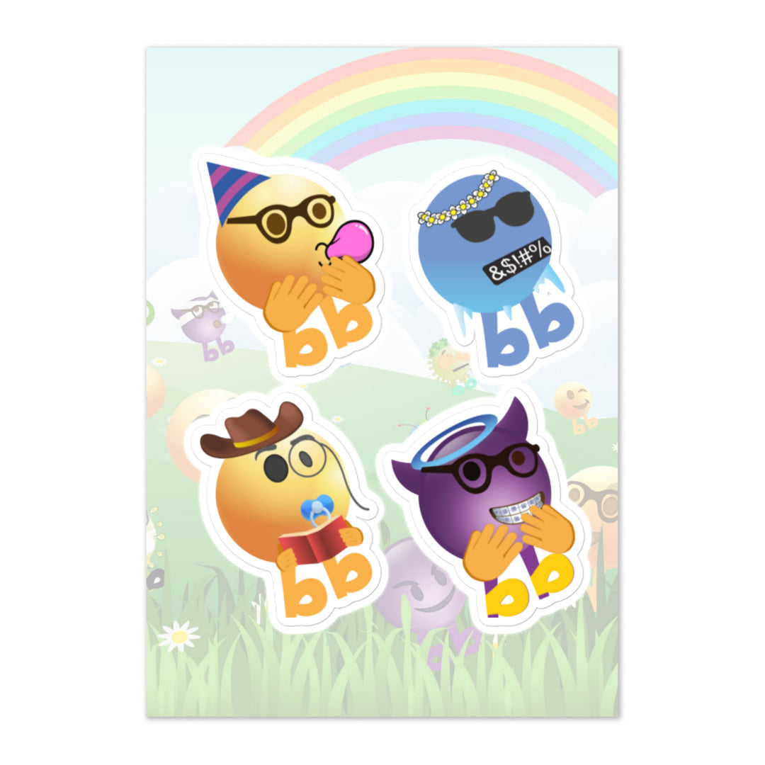Megabb PaPa Stickers - Emojibb
