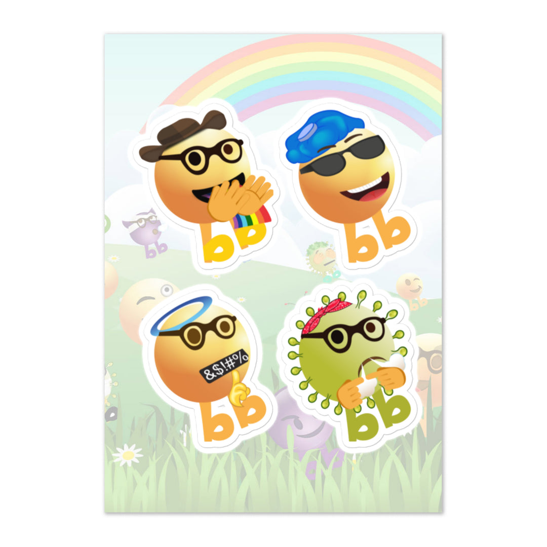 Megabb PaPa Stickers - Emojibb