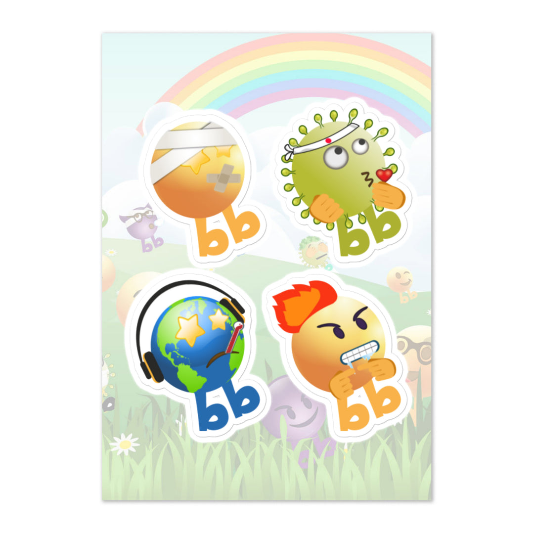 Megabb PaPa Stickers - Emojibb