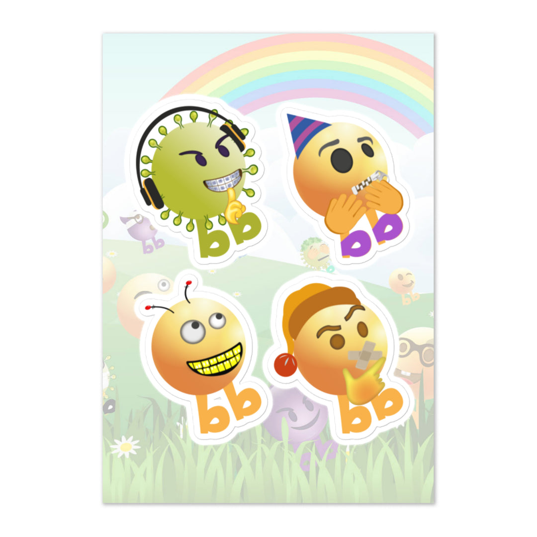 Megabb PaPa Stickers - Emojibb