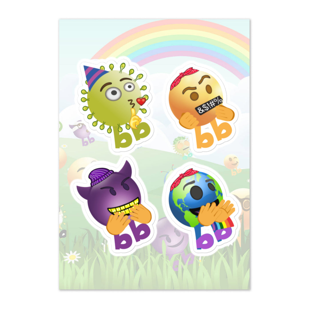 Megabb PaPa Stickers - Emojibb