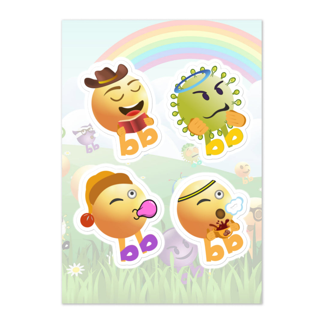 Megabb PaPa Stickers - Emojibb