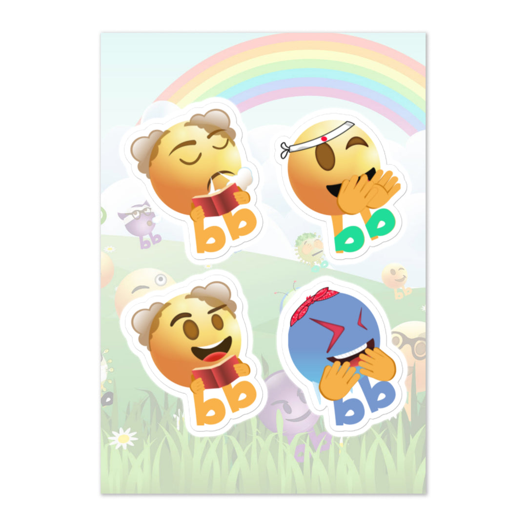 Megabb PaPa Stickers - Emojibb