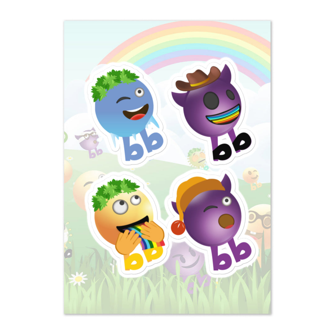 Megabb PaPa Stickers - Emojibb