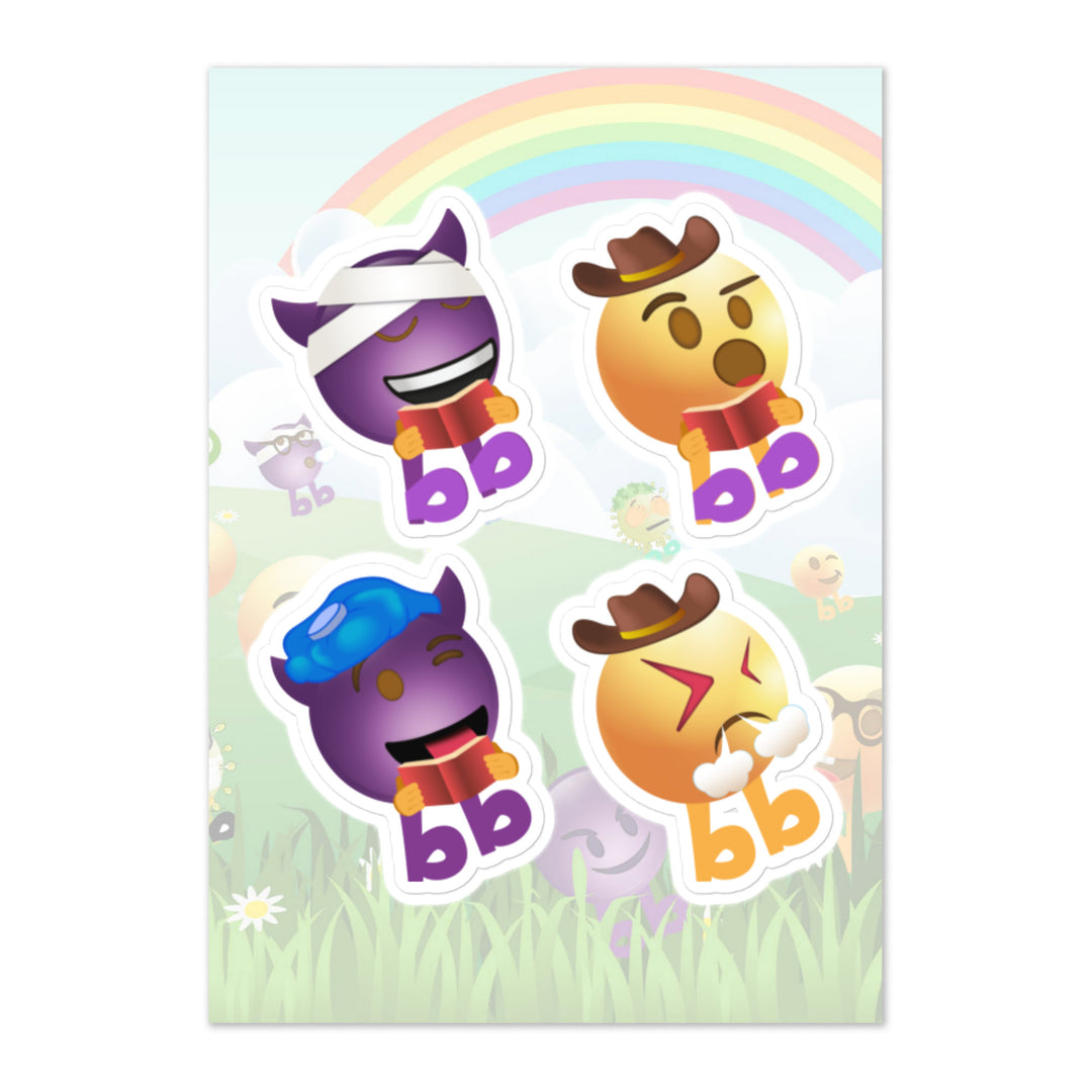 Megabb PaPa Stickers - Emojibb