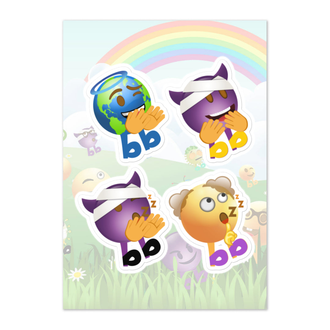 Megabb PaPa Stickers - Emojibb