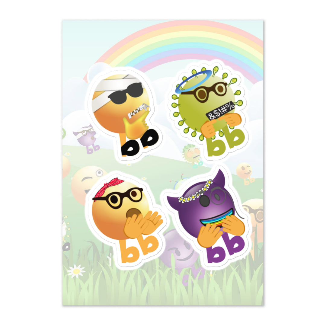 Megabb PaPa Stickers - Emojibb