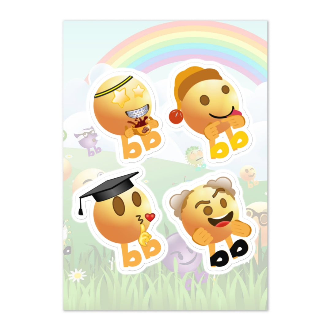 Megabb PaPa Stickers - Emojibb
