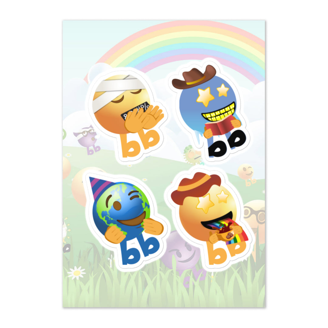 Megabb PaPa Stickers - Emojibb