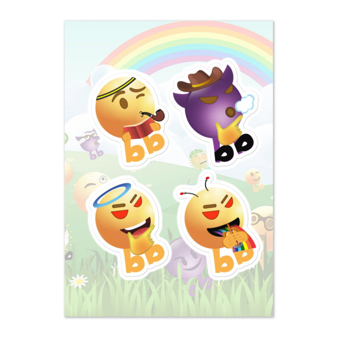 Megabb PaPa Stickers - Emojibb