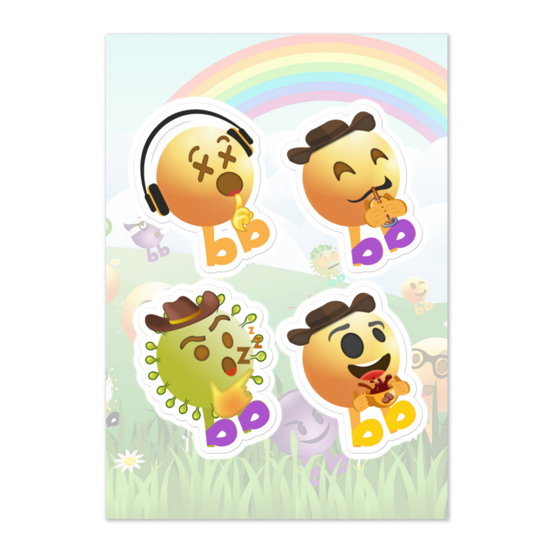Megabb PaPa Stickers - Emojibb