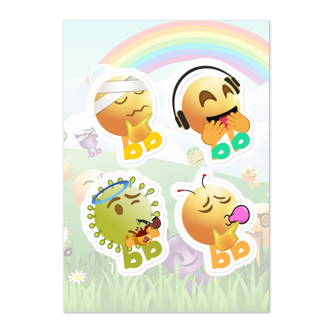 Megabb PaPa Stickers - Emojibb
