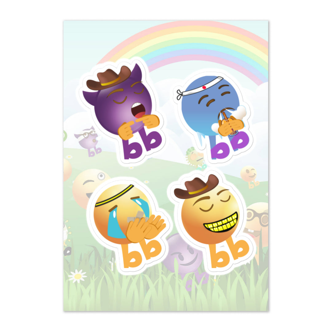 Megabb PaPa Stickers - Emojibb