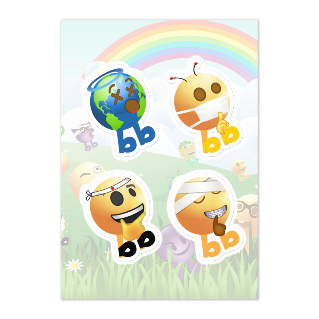 Megabb PaPa Stickers - Emojibb