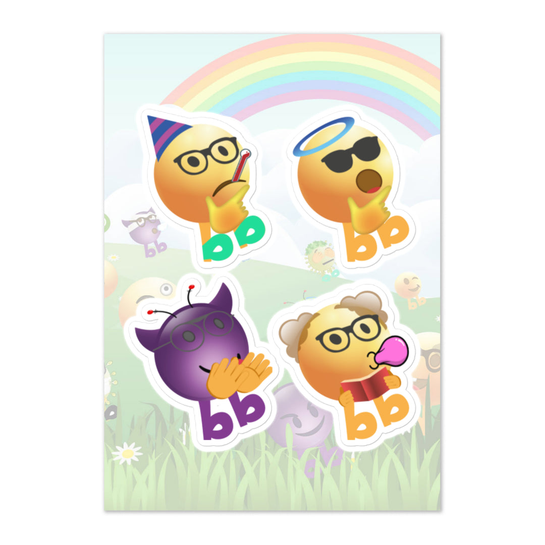 Megabb PaPa Stickers - Emojibb