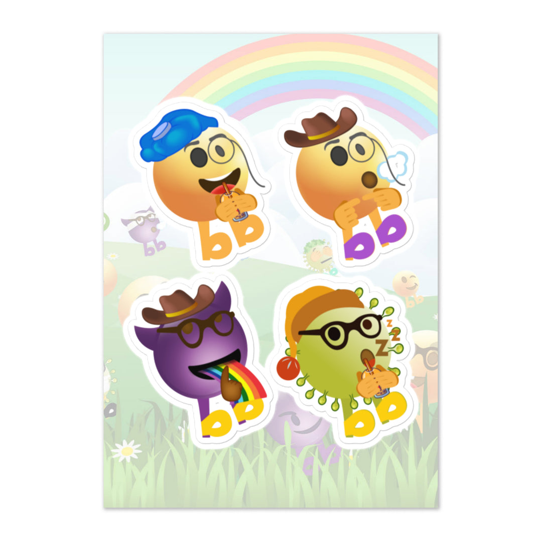 Megabb PaPa Stickers - Emojibb