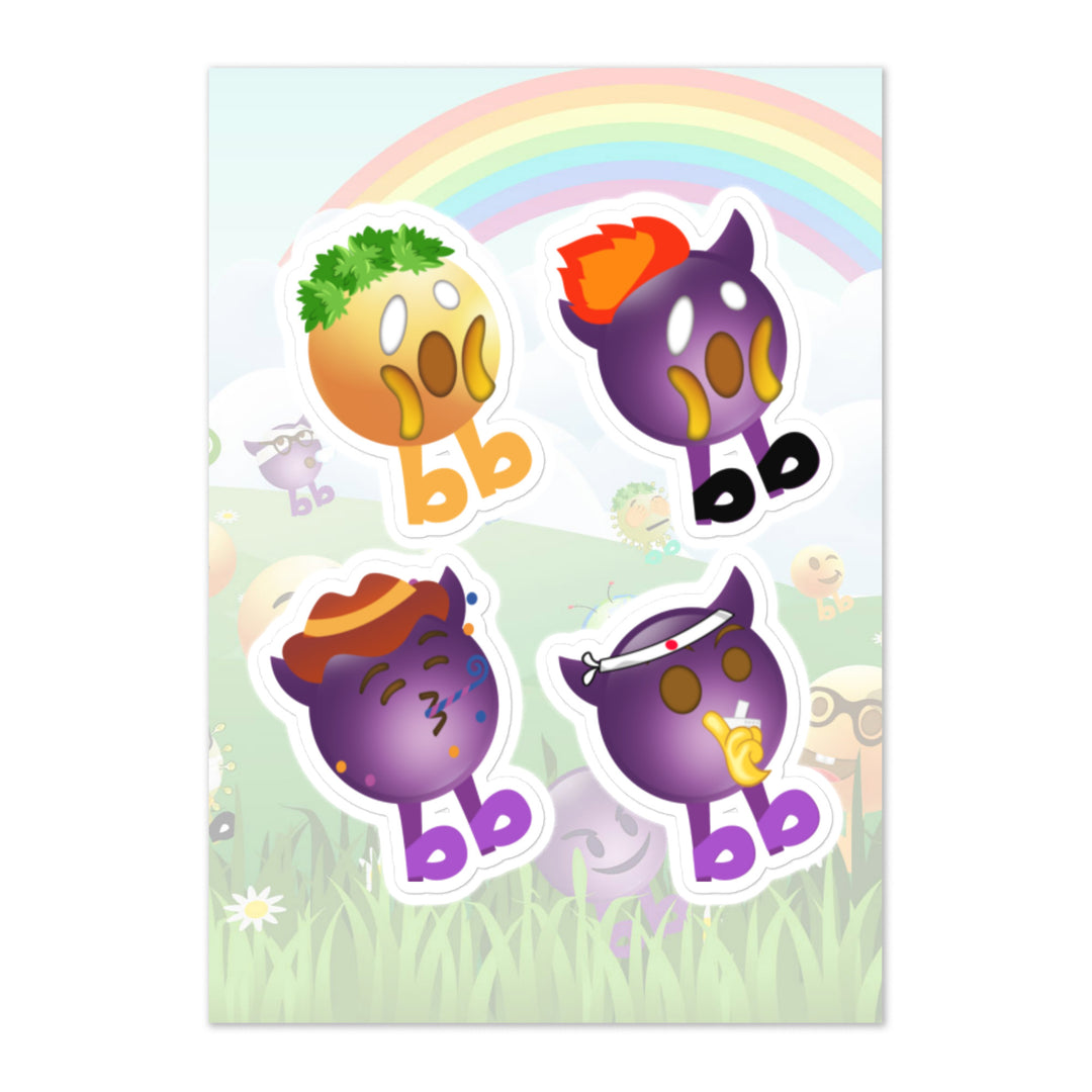 Megabb PaPa Stickers - Emojibb