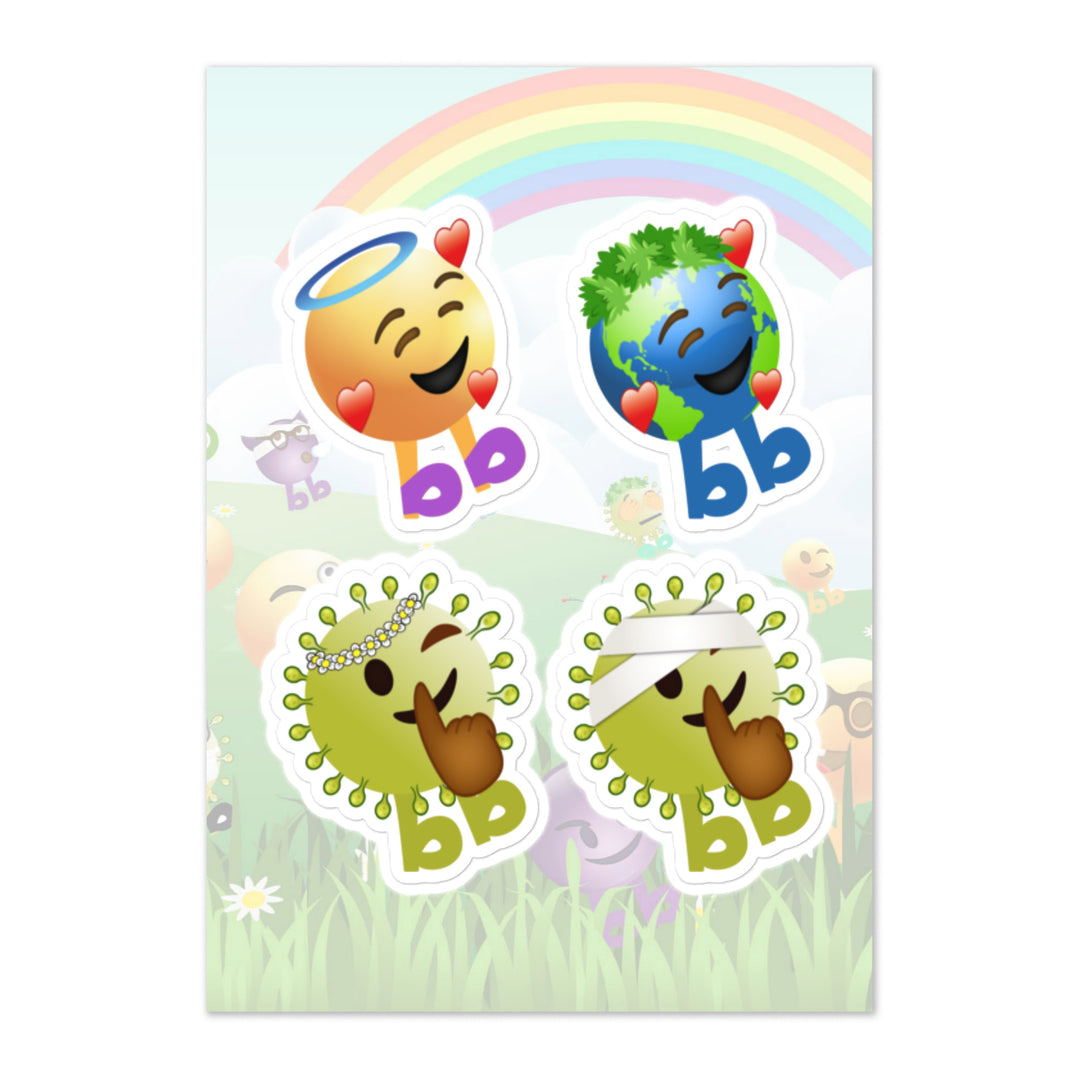 Megabb PaPa Stickers - Emojibb