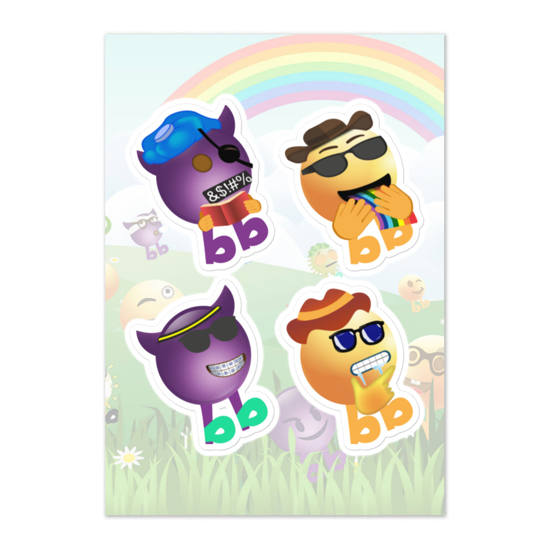 Megabb PaPa Stickers - Emojibb