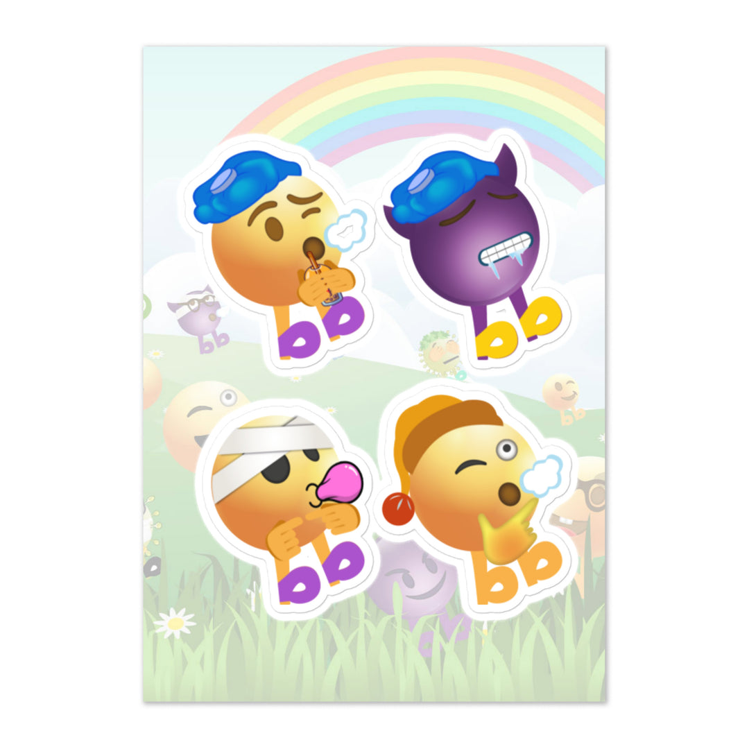 Megabb PaPa Stickers - Emojibb