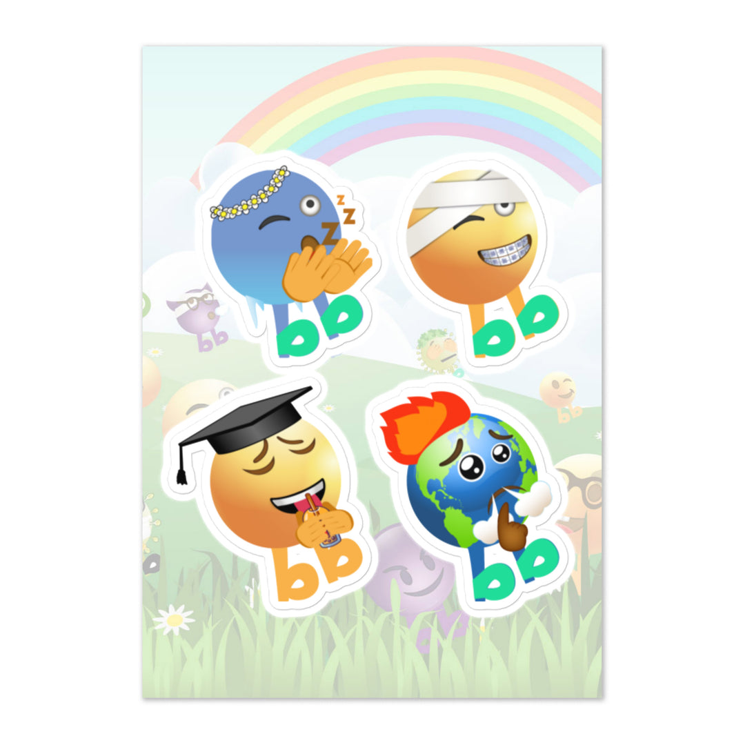 Megabb PaPa Stickers - Emojibb