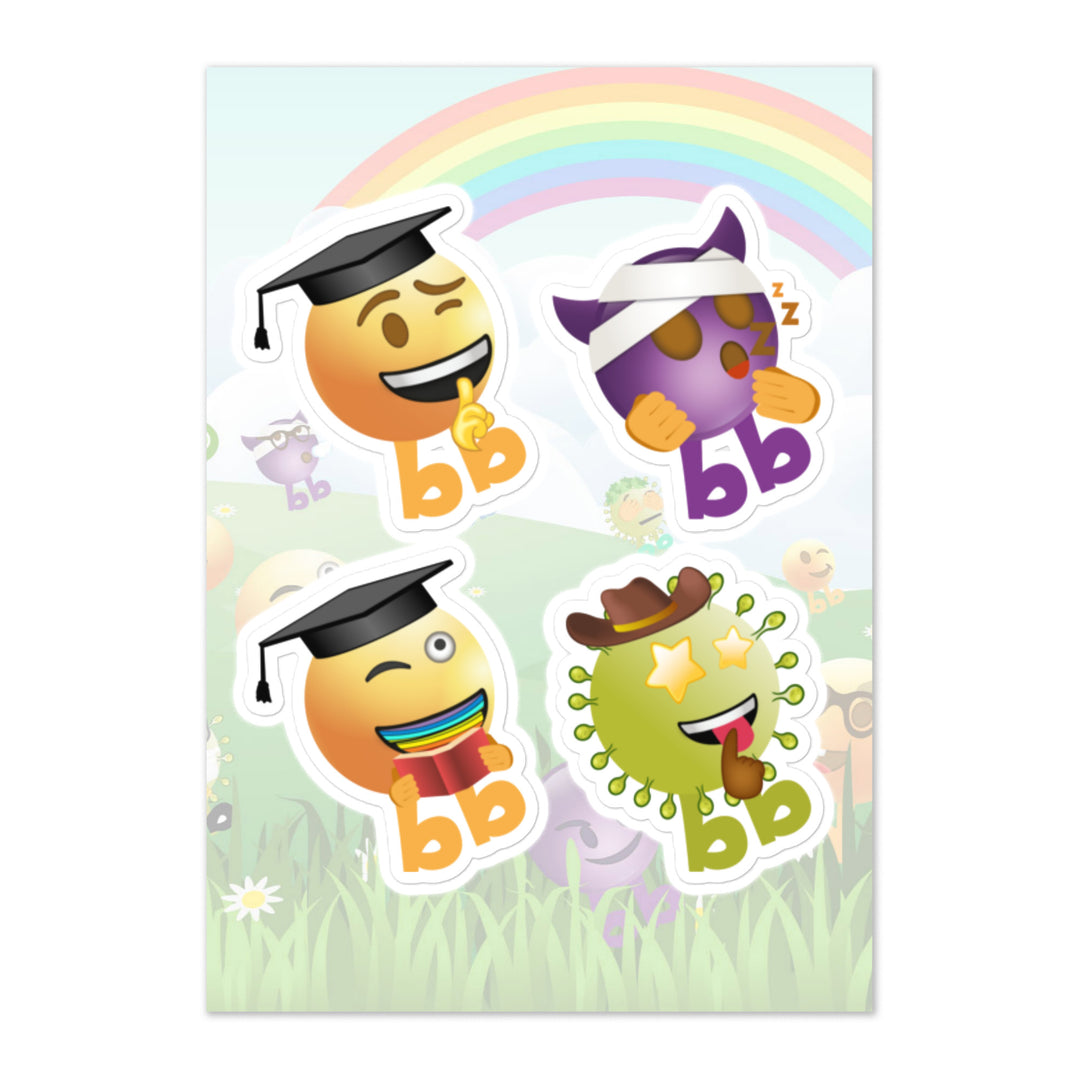 Megabb PaPa Stickers - Emojibb