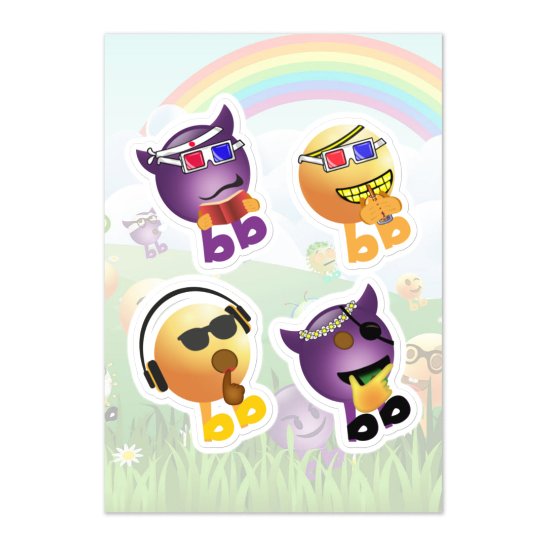 Megabb PaPa Stickers - Emojibb