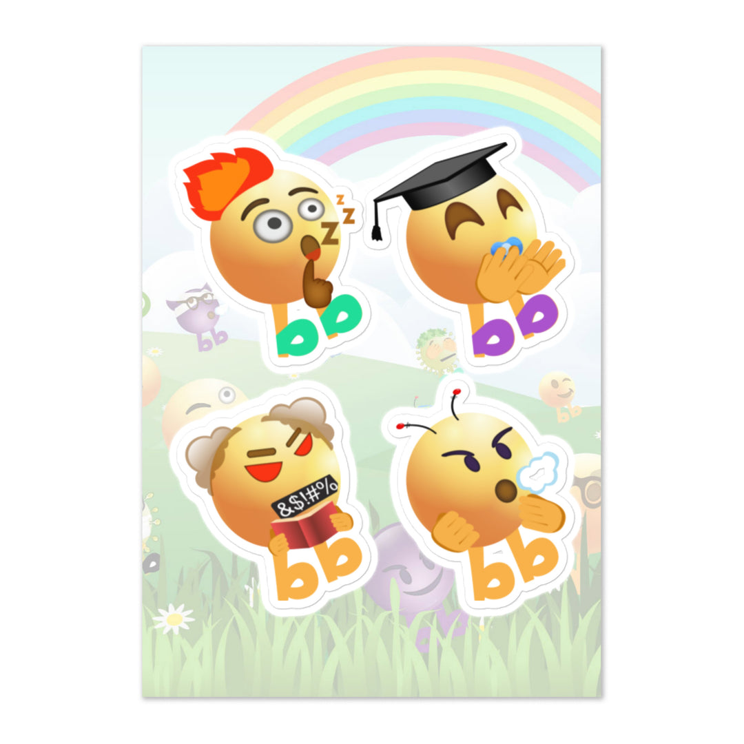 Megabb PaPa Stickers - Emojibb