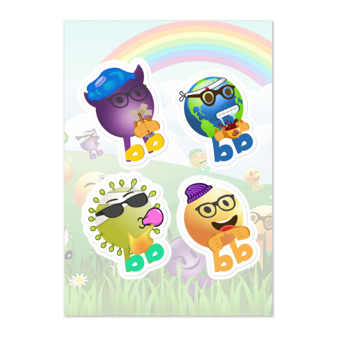 Megabb PaPa Stickers - Emojibb