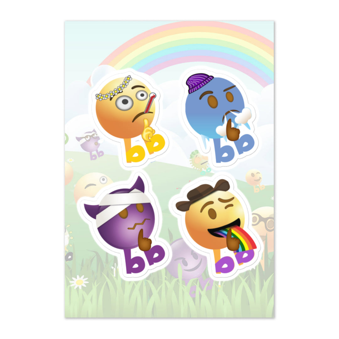 Megabb PaPa Stickers - Emojibb