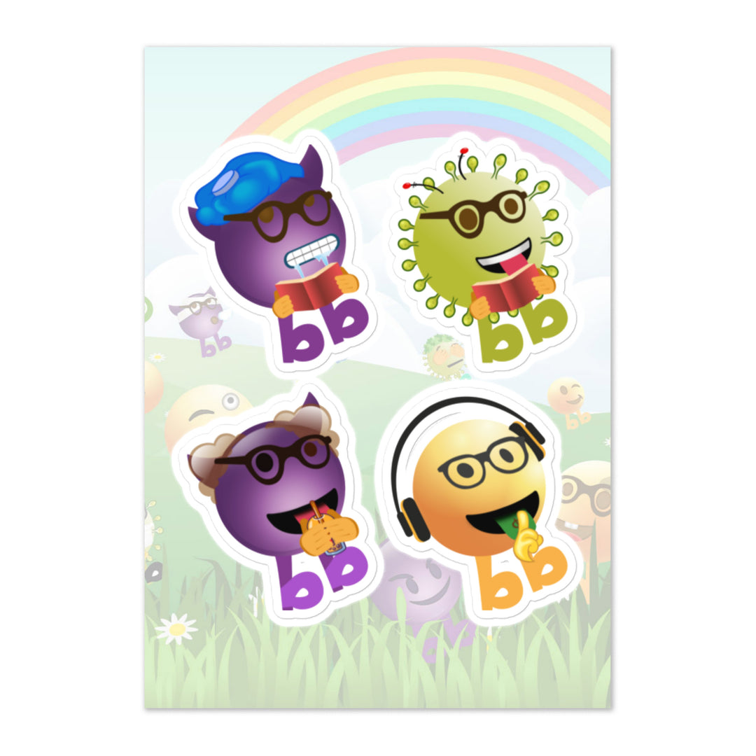 Megabb PaPa Stickers - Emojibb
