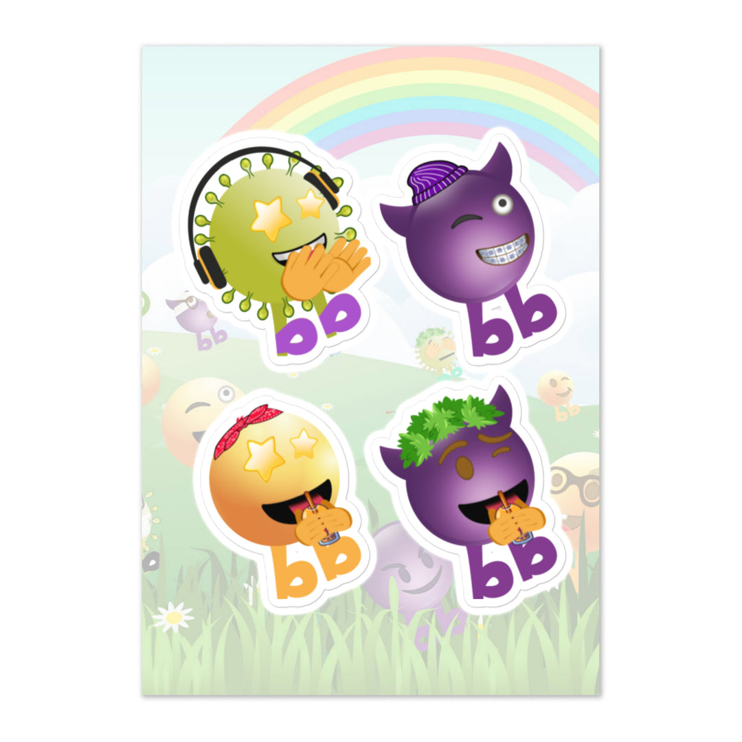 Megabb PaPa Stickers - Emojibb