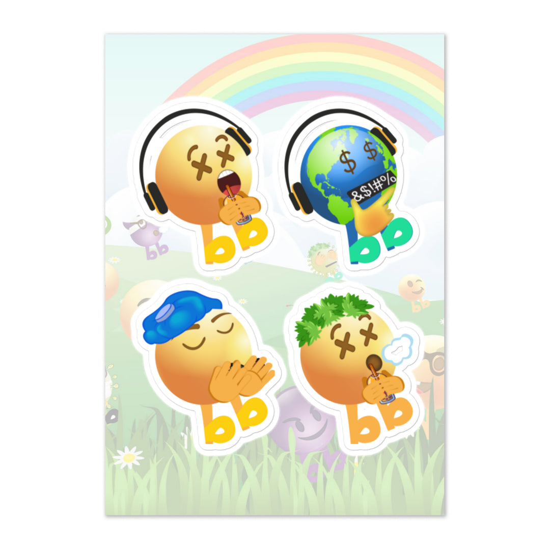 Megabb PaPa Stickers - Emojibb