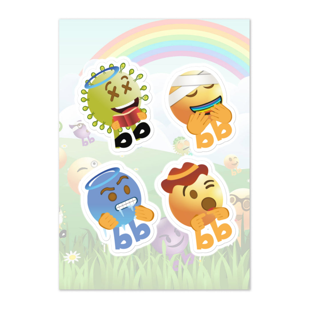 Megabb PaPa Stickers - Emojibb