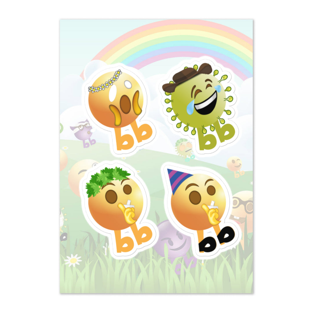 Megabb PaPa Stickers - Emojibb