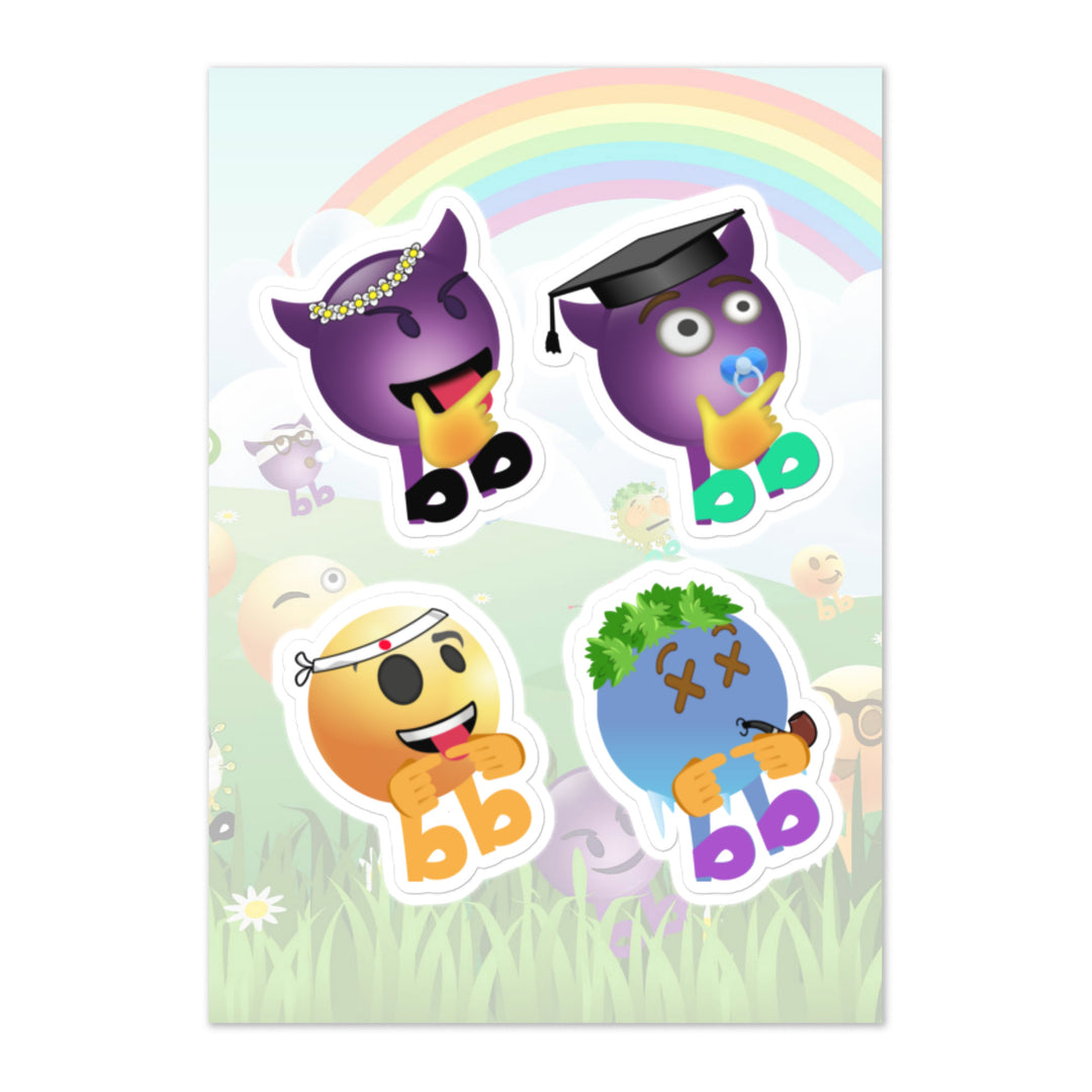 Megabb PaPa Stickers - Emojibb