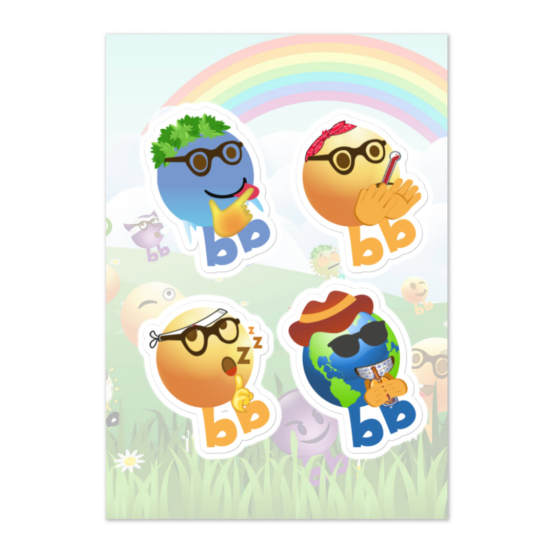 Megabb PaPa Stickers - Emojibb