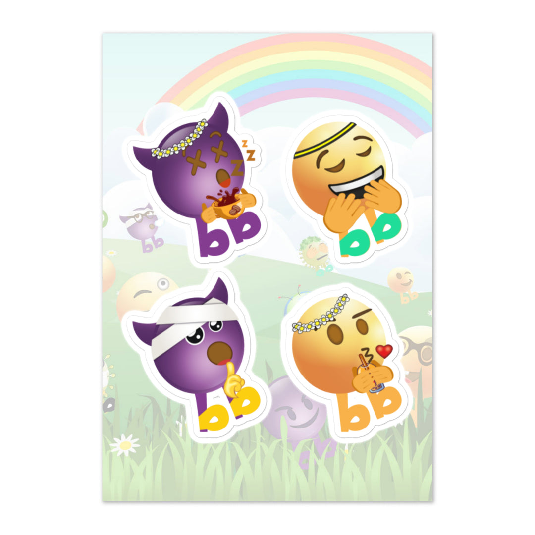 Megabb PaPa Stickers - Emojibb
