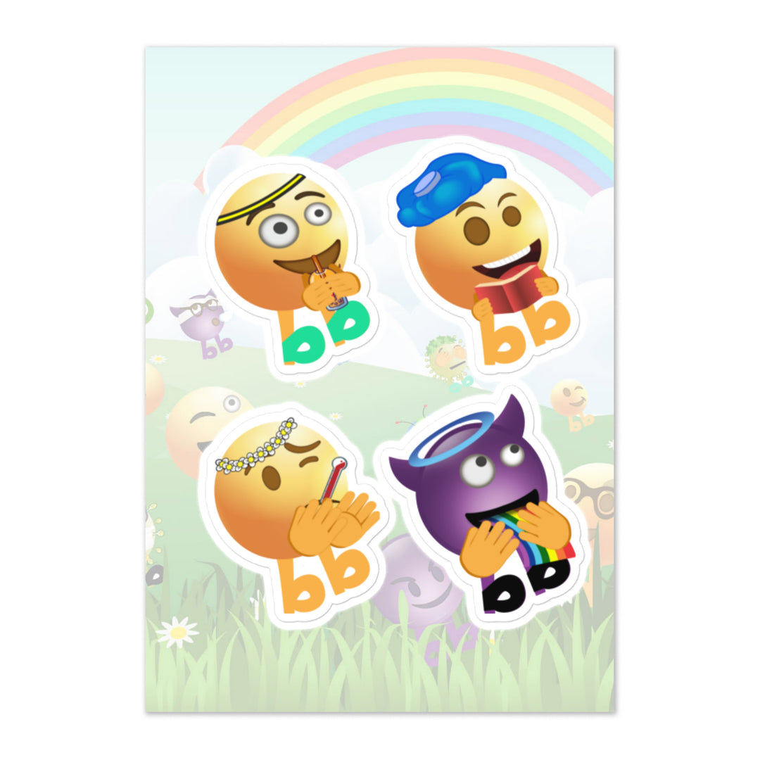 Megabb PaPa Stickers - Emojibb
