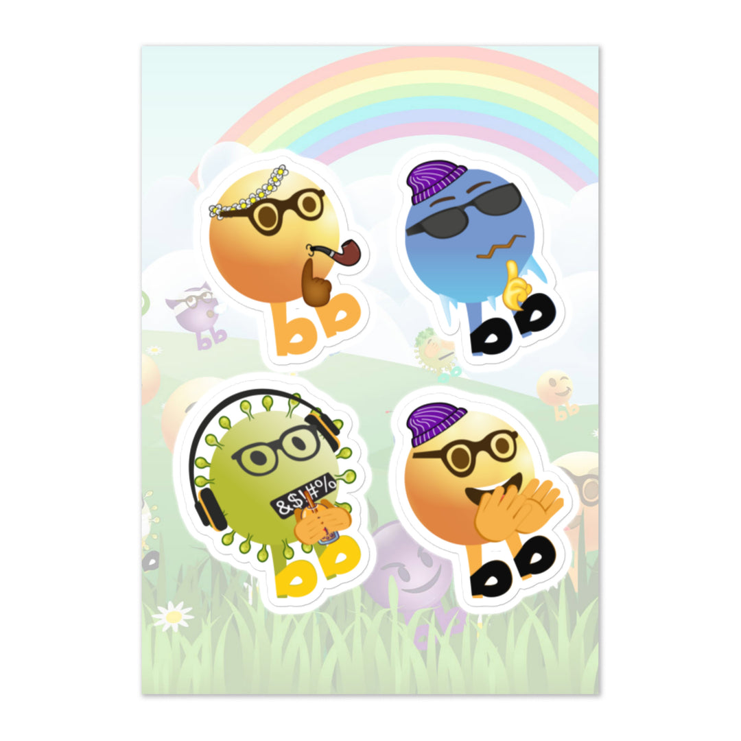 Megabb PaPa Stickers - Emojibb